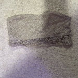Abercrombie Kids Girls Strapless Lace Bralette